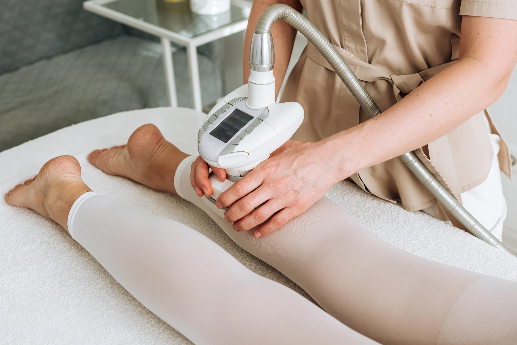 LPG-massage på vaderna