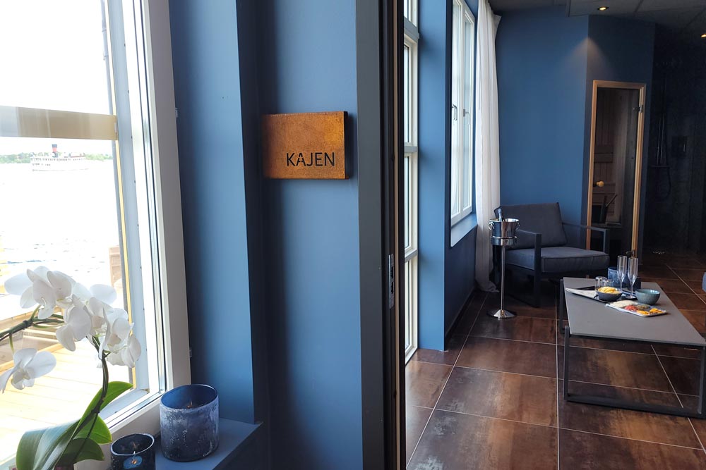 Inifrån Njutas spa-avdelning