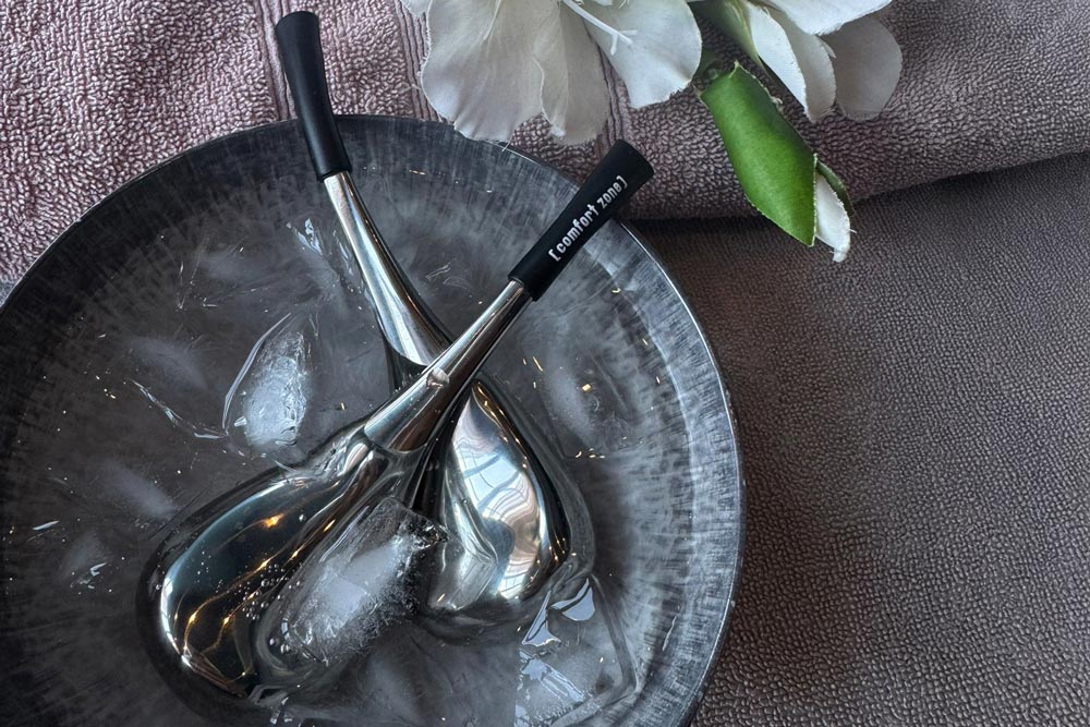 Hot stone and ice theraphy massage hos ett spa